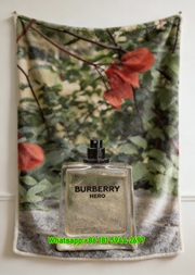 Burberry Hero Print Flannel Sofa Throw Blanket B201